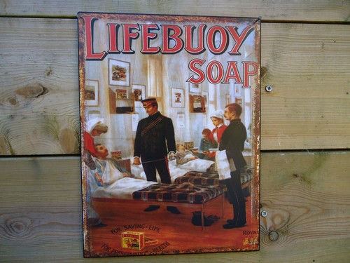 Lifebuoy soap metal sign - 40,