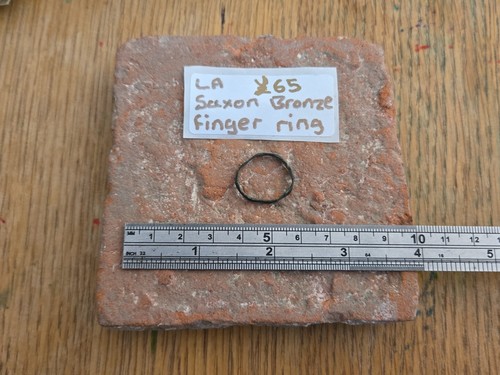 Saxon bronze ring - saxon,