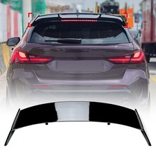 FOR BMW 1 SERIES F40 19+ REAR ROOF SPOILER WING GLOSS BLACK M SPORT