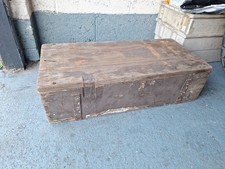 Vintage military wooden shell - military,