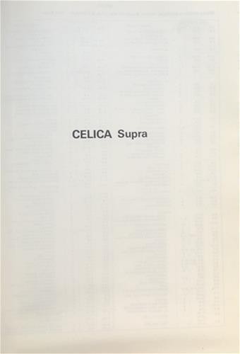 1979 toyota celica supra - 1979,