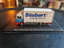 World of Stobart Atlas MAN 4-Wheel Box Van "Sammy Shammy" F1521, 1/76  No Box