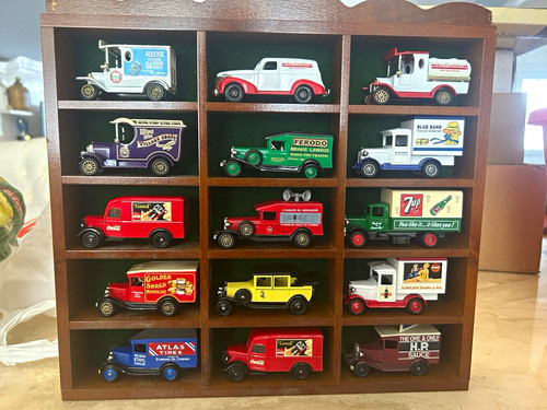 Lledo wooden display - display, case
