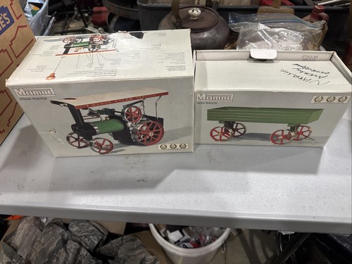 Mamod steam tractor - steam, and