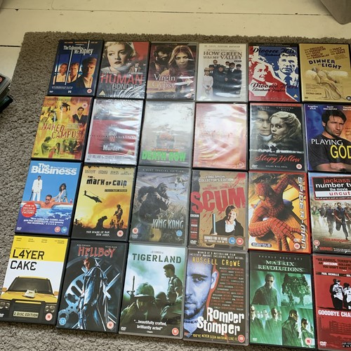 Bundle dvds vgc - 25, scum