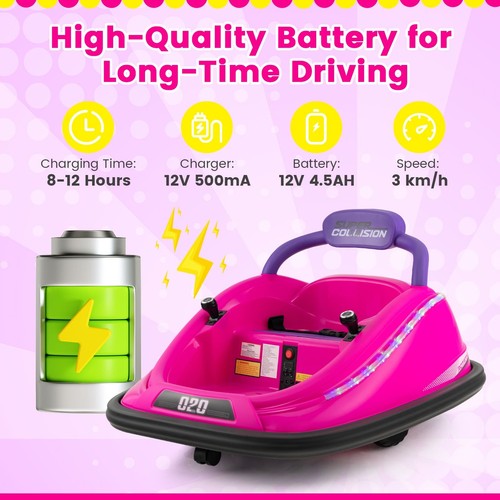 Kids 12v electric bumper car - electric,