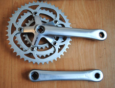 Suntour XC Pro Crankset Chainset 175mm road retro vintage 110mm BCD