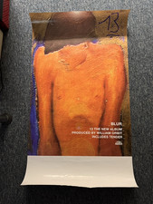 SUPER COOL RARE ORIGINAL 90 X52CM PROMOTIONAL POSTER - BLUR - 13  (1997)