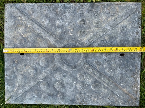 Steel drain manhole cover - drain,