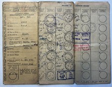 ORIGINAL R.F.60 LOG BOOK FOR