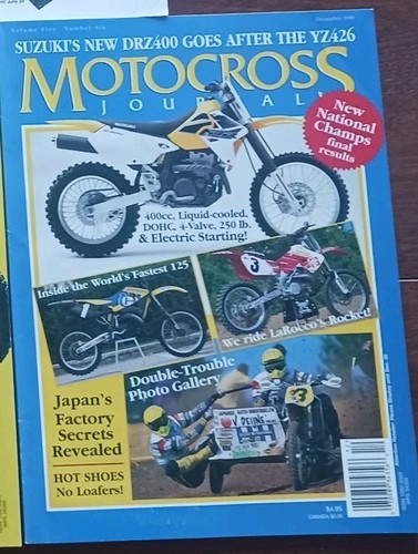 Motocross action journal - motocross,