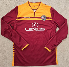 Roma Style Macron Long Sleeve Football shirt (XXL 46") Authentic BNWoT #9