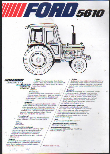 1981 ford 5610 - 1981,