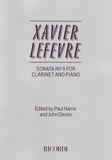 LEFEVRE SONATA No 9 CLARINET