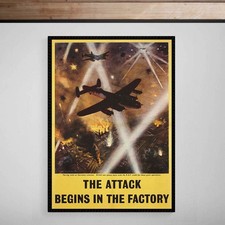WW2 Propaganda Poster The
