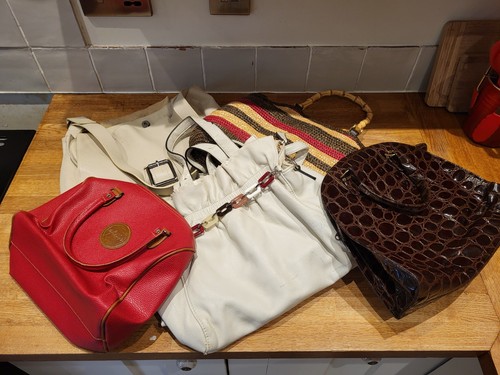 Vintage handbag bundle leather - vintage,