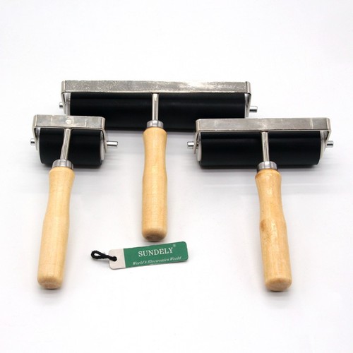 Heavy duty hard rubber roller - hard,