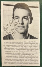 Signed 1950s Colin Webster