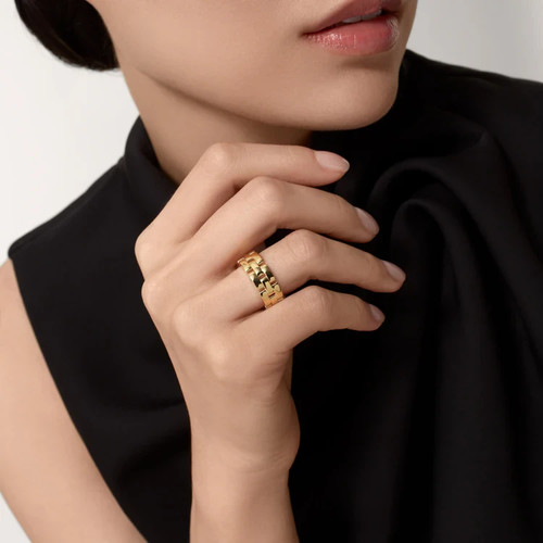 Cartier 18k 750 maillon - cartier, 18k/750
