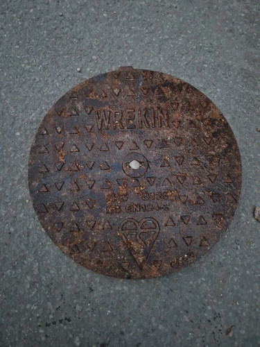 Reclaimed round cast iron - round,