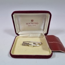 Boxed Mikimoto Silver And