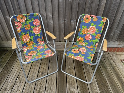 Vintage floral folding - folding, deck