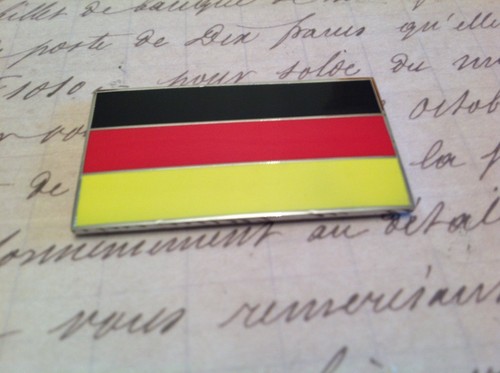German car badge flag with - car,