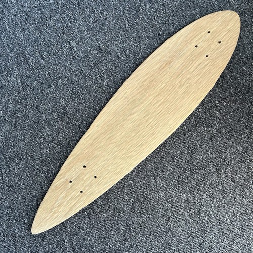 Solid oak skateboard - oak,