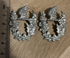 Pair London Midland Scottish RailwayPolice epaulette Badges Circa 1924-48 obs 