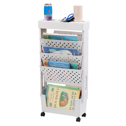 Doeworks mobile bookshelf with - mobile,