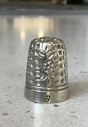 Antique steel lined sterling - lined,
