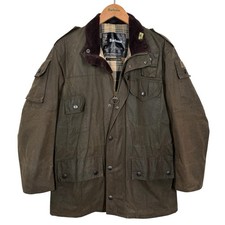 Barbour A550 Cowen Commando Wax Jacket Sage Field Army Military C36 Small Rare