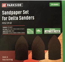 Parkside Triangular Sandpaper