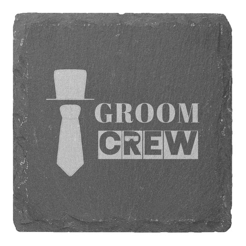 Groom crew coaster sets - coaster,