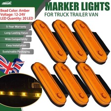 LED Side Marker Lights Amber