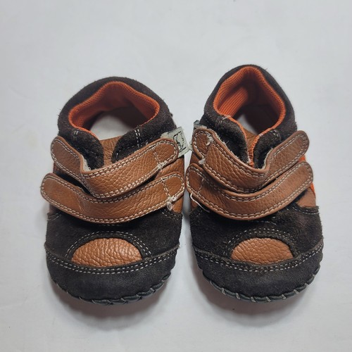 Little blue lamb baby shoes - blue,