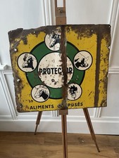 Vintage French Animal Feed Sign