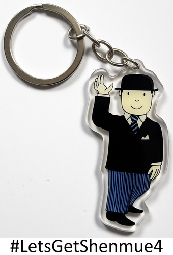 Benn figure keyring - mr,