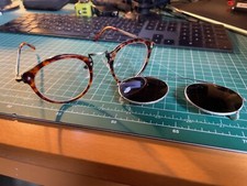 1980 Original Vintage Oliver Peoples Remik. tortoiseshell sunglasses glasses a1+