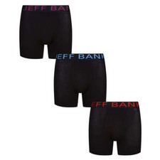 Jeff Banks Men's 3 Pack Black