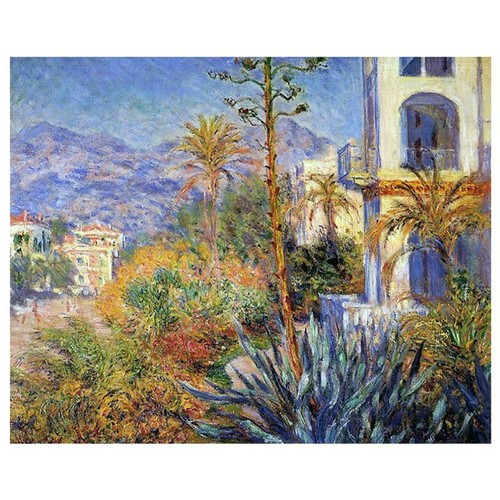 Claude monet painting - claude, villas