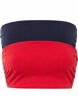 Boob tubes Red & Navy Blue 12