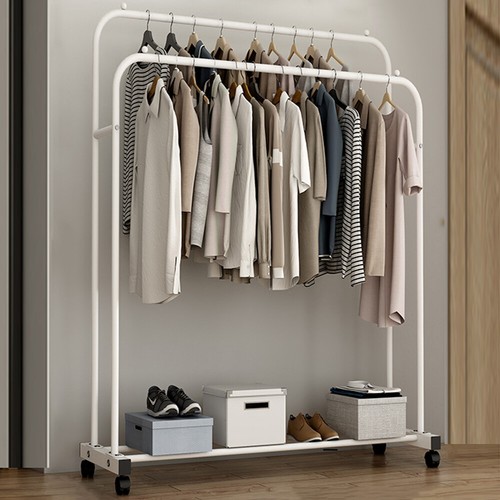 Industrial pipe clothes rail - pipe,