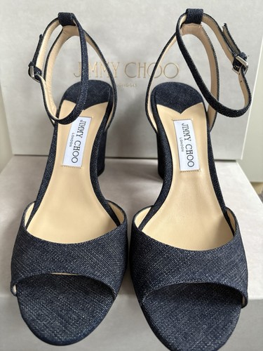 Jimmy choo peep toe denim - peep,