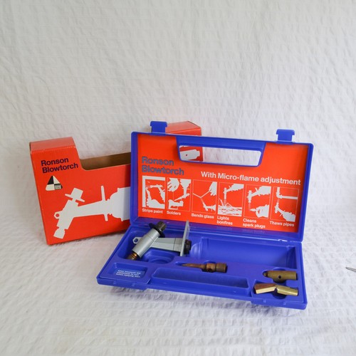 Vintage ronson blowtorch rbt4 - ronson,