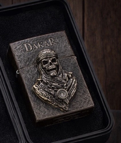 Dakar skull brass custom - skull,