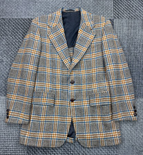 H. Freeman Wool Blazer Murray Hill for B. Altman Size 38R USA 1970s Tweed