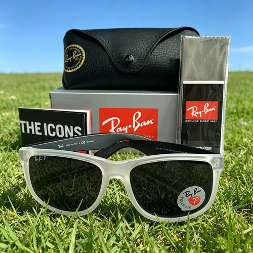 Rb4165 black grey ray - black/grey, ray-ban