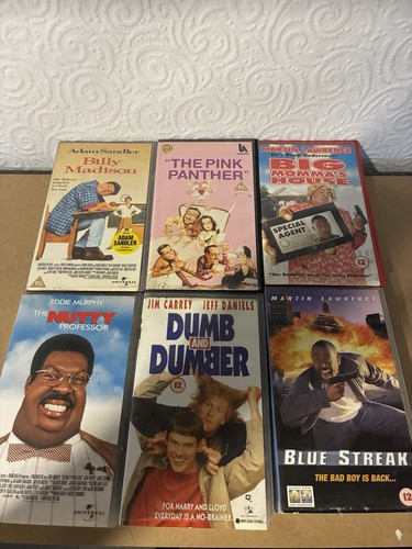 Comedy bundle vhs tapes - comedy,