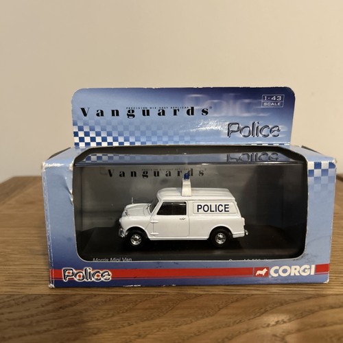 Vanguards morris mini - mini, police